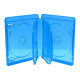 Caixa BluRay para 6 Discos 22mm Azul MediaRange