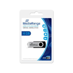 MediaRange USB Flash Drive, 4GB