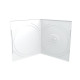 Estuche CD/DVD Half-Size 7mm, Pocket-Sized, 1 Disco, Transparent / Fronted