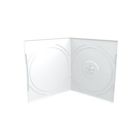 CD/DVD Box 7mm, Pocket-Sized, 1 Disc, Frosted / Transparent