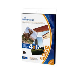 MediaRange 100x150mm Photo Paper Cards for inkjet printers, high-glossy coated, 220g, 50 sheets