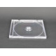 Caja CD Jewelcase 10.4mm para 1 CD/DVD Transparente