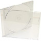 Pack 100- CD Slimcase 5,2mm for 1 CD/DVD Transparente