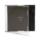 Pack 10 MediaRange CD Jewelcase for 1 disc, 5.2mm, black tray