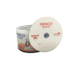DVD-R Princo Budget 16X Speed 4,7Gb -120m - Pack 50