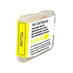 Cartucho Brother LC970Y LC1000Y Yellow Compatible