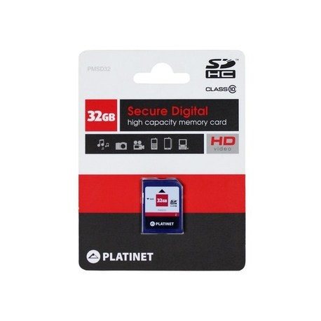 Platinet Micro SDHC 8GB Clase 10 + Adaptador SD