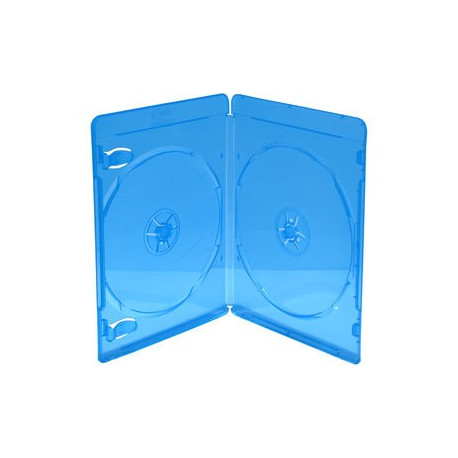 BD caja para 1 disco, 7mm, Azul