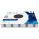 MediaRange Disc hub center for 1 disc, adhesive-backed, Black, Pack 100