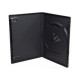 Pack 50 Quality - 14mm DVD Box for 1 DVD black MediaRange
