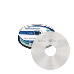 MediaRange DVD+R Double Layer 8.5GB 240min 8x speed, Cake 10