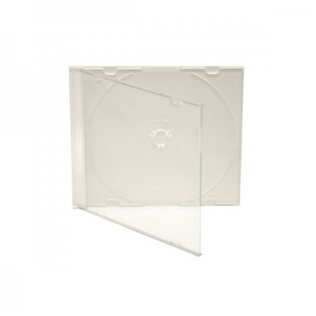 Pack 100- CD Slimcase 5,2mm para 1 CD/DVD Blanca