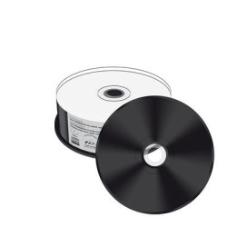 CD-R Mediarange Inkjet FF Printable Tarrina 25 uds (Negro)