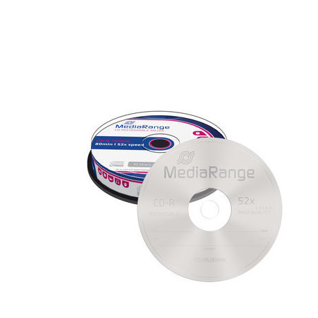 CD-R 52x 700MB MediaRange Pack 10 uds