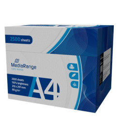 BOX - 5 x MediaRange DIN A4 Copypaper 80g, 500sheets