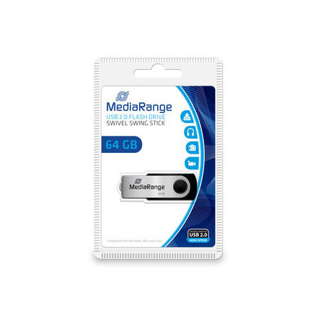 MediaRange USB flash drive, 64GB