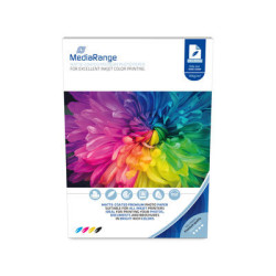 MediaRange DIN A4 Photo Paper for inkjet printers, matte-coated, 105g, 100 sheets