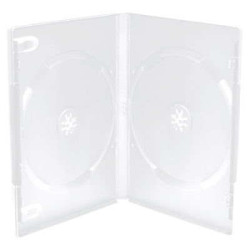 DVD Box 2 Disco 14mm Transparente MediaRange
