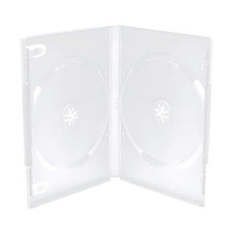 Capa DVD 2 Disco 14mm Transparente MediaRange