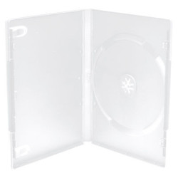 Estuche DVD 1 Disco 14mm Transparente Calidad Mediarange