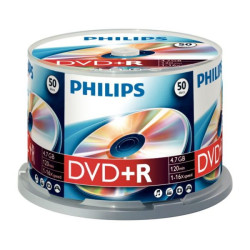 Philips DVD+R 4,7GB 16x 50 unidades