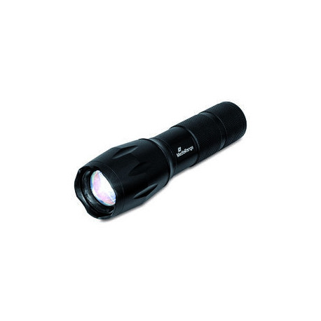 MediaRange LED flashlight with powerbank, 1.800mAh battery, black