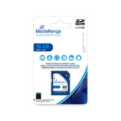 MediaRange SDHC™ memory card, Class 10, 16GB