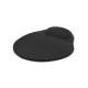 MediaRange Ergonomic mouse pad with gel wrist support, black