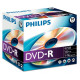 Philips DVD-R 4,7GB 16X Jewel Case (10 unidades)