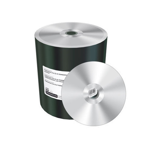 Professional Line CD-R 700MB 80min 52x speed, silver, unprinted/blank 100