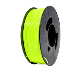 Filamento 3D PLA - Diametro 1.75mm - Bobina 1kg - Amarelo Fluorescente