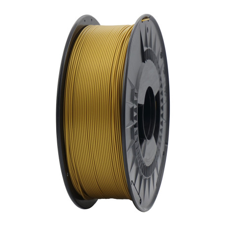 Filamento 3D PLA - Diametro 1.75mm - Bobina 1kg - Cor Ouro