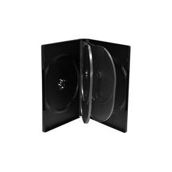 DVD Box 6 Discos 14mm Black MediaRange