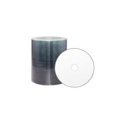 XLayerPro AKTION CD-R 52x speed, inkjet FF printable, white, wide sputtered, diamond dye, Shrink 100