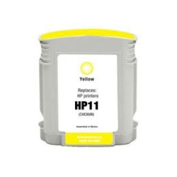 HP 11 Tinteiro Amarelo Compatível C4838A 