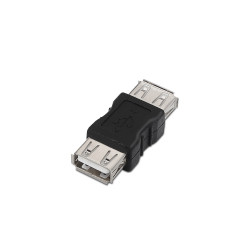 Aisens Adaptador USB 2.0 - Tipo A Hembra-A Hembra para Unir Dos Cables de USB