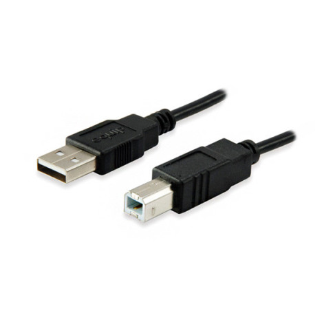 Cabo de Impressora USB-A 2.0 Macho a USB-B Macho 1m