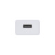 Chargeur USB 10W - 5V/2A - Blanc - Aisens