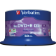 Verbatim DVD+R Doble Capa 8.5GB 8X MATT SILVER SURFACE Cake 50