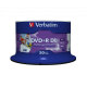 Verbatim DVD+R DOUBLE LAYER 8.5GB 8X WIDE PRINTABLE NO ID SURFACE Cake 50