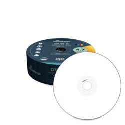 MediaRange DVD-R 4.7GB|120min 16x speed, inkjet fullsurface printable, Cake 25