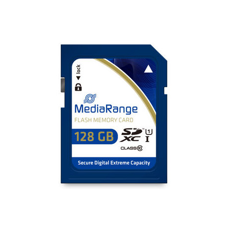MediaRange SDXC™ memory card, UHS-1 | Class 10, 128GB
