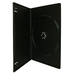 9mm Caja DVD para 1 Disco Negra