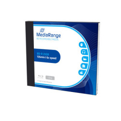MediaRange BD-R 25GB 6x speed, single jewelcase