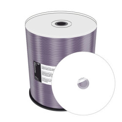 Prof. Line DVD-R 4.7GB 120min 16x, inkjet fullsurface printable, white, wide sputtered, Cake 100
