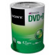 DVD+R Sony 4.7GB|120min 16x Pack 100 .