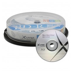 BD-R Xlayer 25GB 4x Speed Pack 10