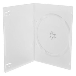 7mm Caixa DVD Slim para 1 disc transparent