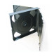 MediaRange CD Jewelcase for 4 discs, 22mm, black tray