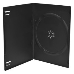 7mm Caja DVD slim para 1 Disco Negra